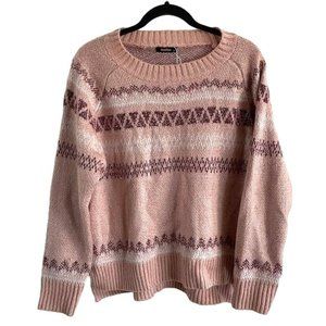 GeeGee Pink Sparkle Sweater, Sz Small, New without Tag